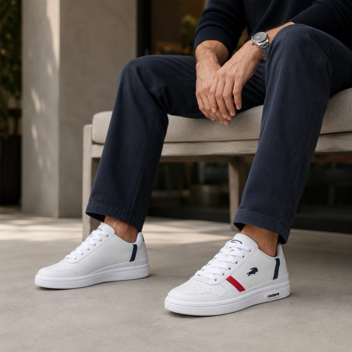 LACOSTE T-CLIP FRANÇA ALTA
