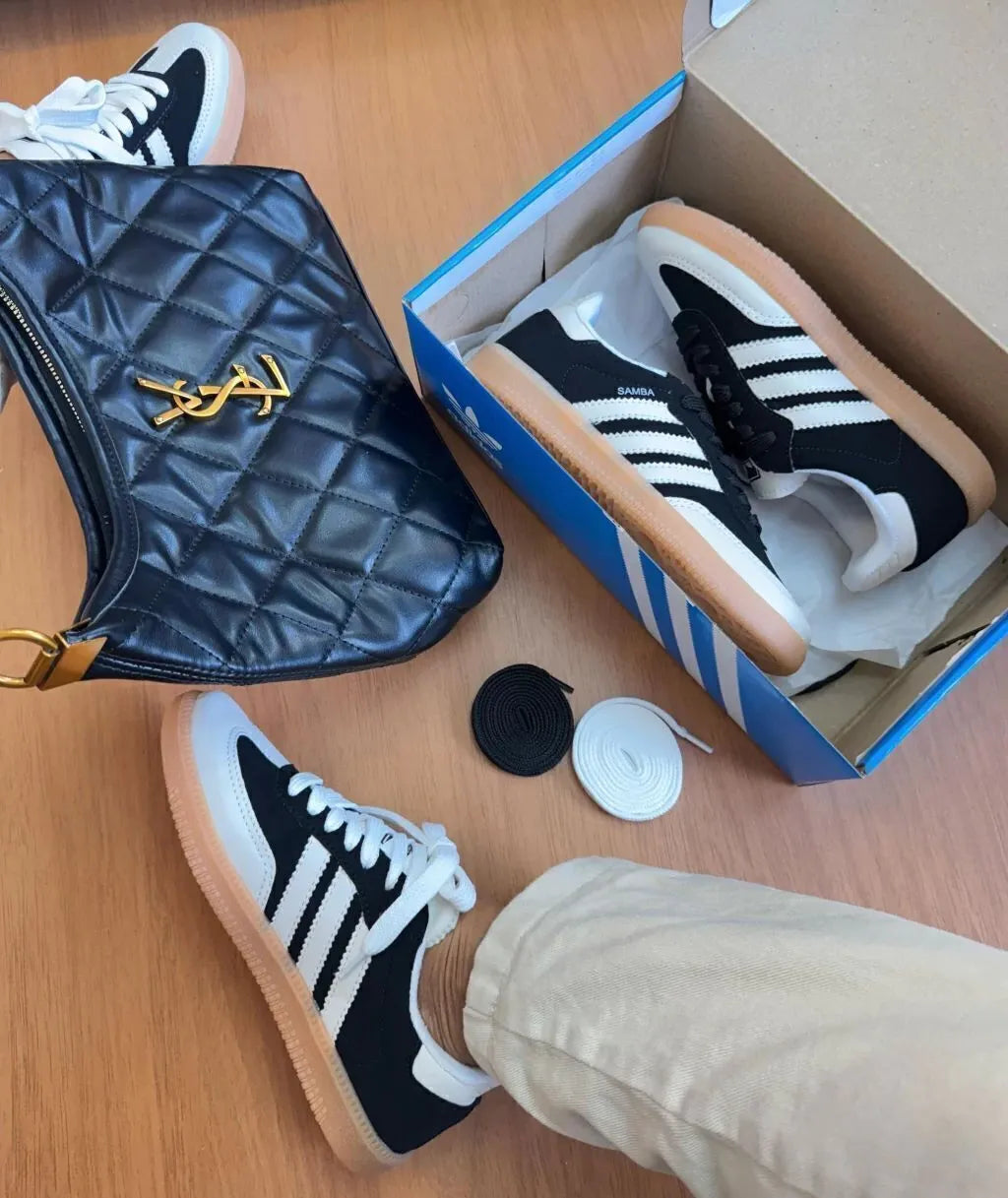 Adidas Samba OG - branco/preto